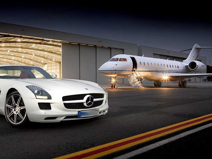 GulfStream V & Benz